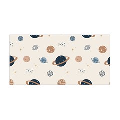 Space Planets Art Pattern Design Wallpaper Yoga Headband by Ravend