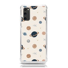 Space Planets Art Pattern Design Wallpaper Samsung Galaxy S20 6 2 Inch Tpu Uv Case