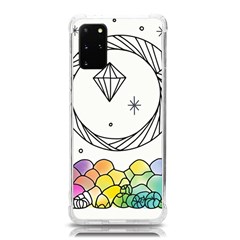 Rainbow Fun Cute Minimal Doodle Drawing Samsung Galaxy S20plus 6 7 Inch Tpu Uv Case by Ravend