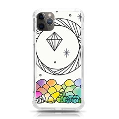 Rainbow Fun Cute Minimal Doodle Drawing Iphone 11 Pro Max 6 5 Inch Tpu Uv Print Case