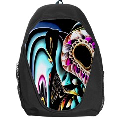 Garden Flower Nature Digital Art Abstract Backpack Bag