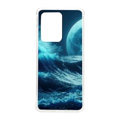 Moonlight High Tide Storm Tsunami Waves Ocean Sea Samsung Galaxy S20 Ultra 6 9 Inch Tpu Uv Case by Ravend