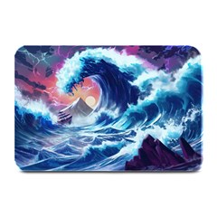 Storm Tsunami Waves Ocean Sea Nautical Nature Plate Mats