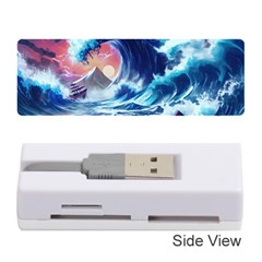 Storm Tsunami Waves Ocean Sea Nautical Nature Memory Card Reader (Stick)