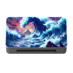 Storm Tsunami Waves Ocean Sea Nautical Nature Memory Card Reader with CF