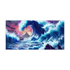 Storm Tsunami Waves Ocean Sea Nautical Nature Yoga Headband