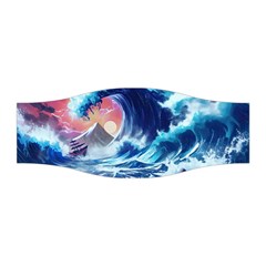 Storm Tsunami Waves Ocean Sea Nautical Nature Stretchable Headband