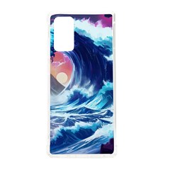 Storm Tsunami Waves Ocean Sea Nautical Nature Samsung Galaxy Note 20 Tpu Uv Case by Ravend