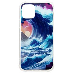 Storm Tsunami Waves Ocean Sea Nautical Nature Iphone 12/12 Pro Tpu Uv Print Case by Ravend