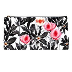 Beautiful Elegant Botanical Flowers Pencil Case by GardenOfOphir