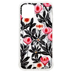 Beautiful Elegant Botanical Flowers Iphone 12/12 Pro Tpu Uv Print Case