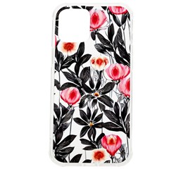 Beautiful Elegant Botanical Flowers Iphone 12 Pro Max Tpu Uv Print Case