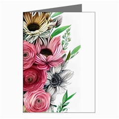 Charming Watercolor Flowers Greeting Cards (pkg Of 8) by GardenOfOphir