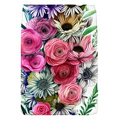 Charming Watercolor Flowers Removable Flap Cover (s) by GardenOfOphir