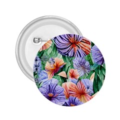 Amazing Watercolor Flowers 2 25  Buttons by GardenOfOphir