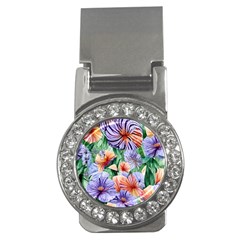 Amazing Watercolor Flowers Money Clips (cz)  by GardenOfOphir