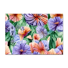 Amazing Watercolor Flowers Sticker A4 (100 Pack) by GardenOfOphir