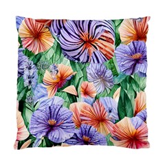 Amazing Watercolor Flowers Standard Cushion Case (two Sides) by GardenOfOphir