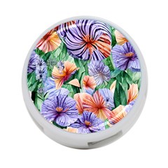 Amazing Watercolor Flowers 4-port Usb Hub (one Side) by GardenOfOphir