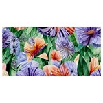 Amazing Watercolor Flowers Banner and Sign 4  x 2  Front