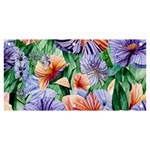 Amazing Watercolor Flowers Banner and Sign 6  x 3  Front