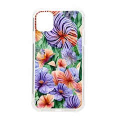 Amazing Watercolor Flowers Iphone 11 Tpu Uv Print Case