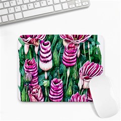 Attractive Watercolor Flowers Small Mousepad by GardenOfOphir