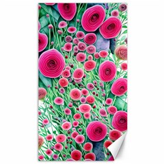 Bounty Of Brilliant Blooming Blossoms Canvas 40  X 72  by GardenOfOphir