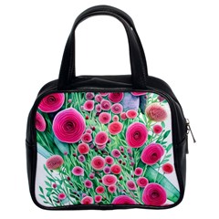 Bounty Of Brilliant Blooming Blossoms Classic Handbag (two Sides) by GardenOfOphir