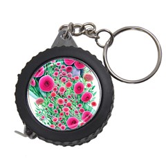 Bounty Of Brilliant Blooming Blossoms Measuring Tape by GardenOfOphir