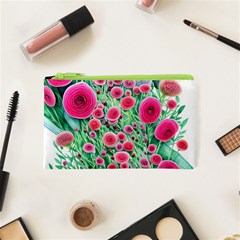 Bounty Of Brilliant Blooming Blossoms Cosmetic Bag (xs) by GardenOfOphir