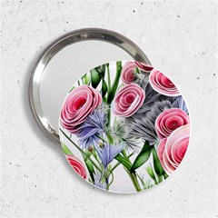 Captivating Coral Blooms 2 25  Handbag Mirrors by GardenOfOphir