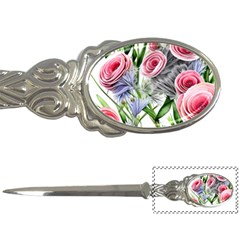 Captivating Coral Blooms Letter Opener by GardenOfOphir