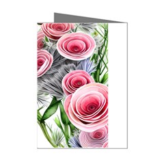 Captivating Coral Blooms Mini Greeting Cards (pkg Of 8) by GardenOfOphir