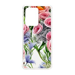 Captivating Coral Blooms Samsung Galaxy S20 Ultra 6 9 Inch Tpu Uv Case by GardenOfOphir