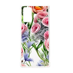 Captivating Coral Blooms Samsung Galaxy Note 20 Tpu Uv Case