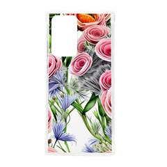 Captivating Coral Blooms Samsung Galaxy Note 20 Ultra Tpu Uv Case by GardenOfOphir