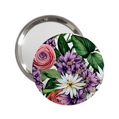 Brilliant Blushing Blossoms 2 25  Handbag Mirrors by GardenOfOphir