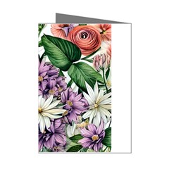 Brilliant Blushing Blossoms Mini Greeting Cards (pkg Of 8) by GardenOfOphir