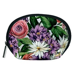 Brilliant Blushing Blossoms Accessory Pouch (medium)