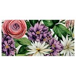 Brilliant Blushing Blossoms Banner and Sign 8  x 4  Front