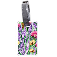 Beloved Bell-shaped Blossoms Luggage Tag (one Side) by GardenOfOphir