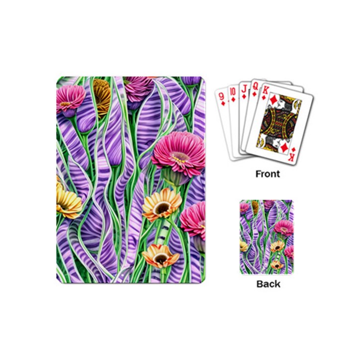 Beloved Bell-shaped Blossoms Playing Cards Single Design (Mini)