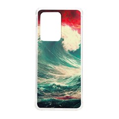 Storm Tsunami Waves Ocean Sea Nautical Nature Painting Samsung Galaxy S20 Ultra 6 9 Inch Tpu Uv Case