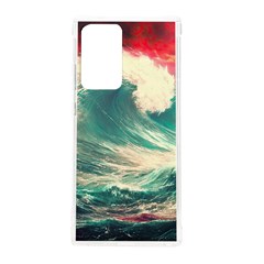 Storm Tsunami Waves Ocean Sea Nautical Nature Painting Samsung Galaxy Note 20 Ultra Tpu Uv Case