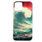 Storm Tsunami Waves Ocean Sea Nautical Nature Painting iPhone 12 Pro max TPU UV Print Case Front