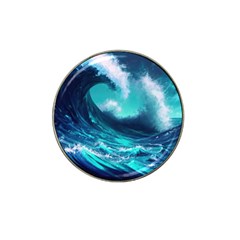 Tsunami Tidal Wave Ocean Waves Sea Nature Water Hat Clip Ball Marker by Ravend