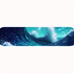 Tsunami Tidal Wave Ocean Waves Sea Nature Water Large Bar Mat by Ravend