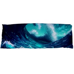 Tsunami Tidal Wave Ocean Waves Sea Nature Water Body Pillow Case Dakimakura (two Sides)