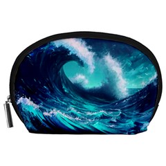 Tsunami Tidal Wave Ocean Waves Sea Nature Water Accessory Pouch (large)